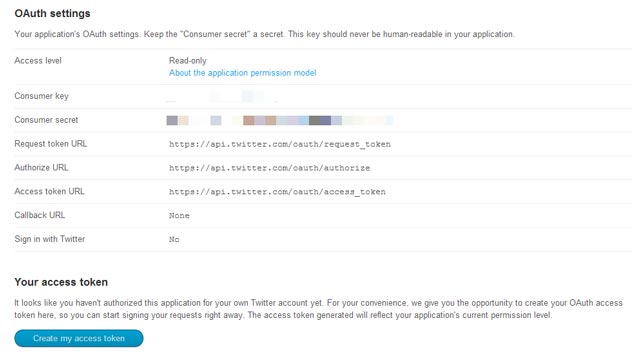 Twitter-OAuth-Settings